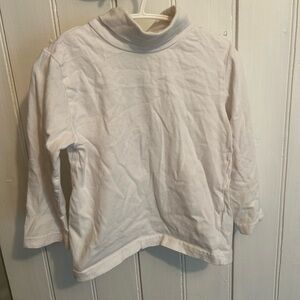 Baby Boots 3t White Long Sleeve Turtleneck top